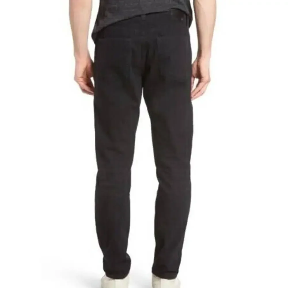 AG Adriano Goldschmied NWT The Apex Relaxed Tapered Men's Black Size 30 Jeans